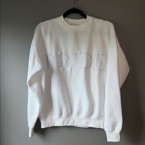 Six Stories ‘BRIDE’ Sweatshirt - Size Small